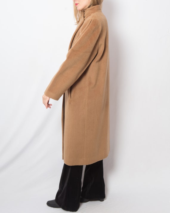 90s OLMAR Cashmere Coat Oversized Wool Coat Long … - image 5