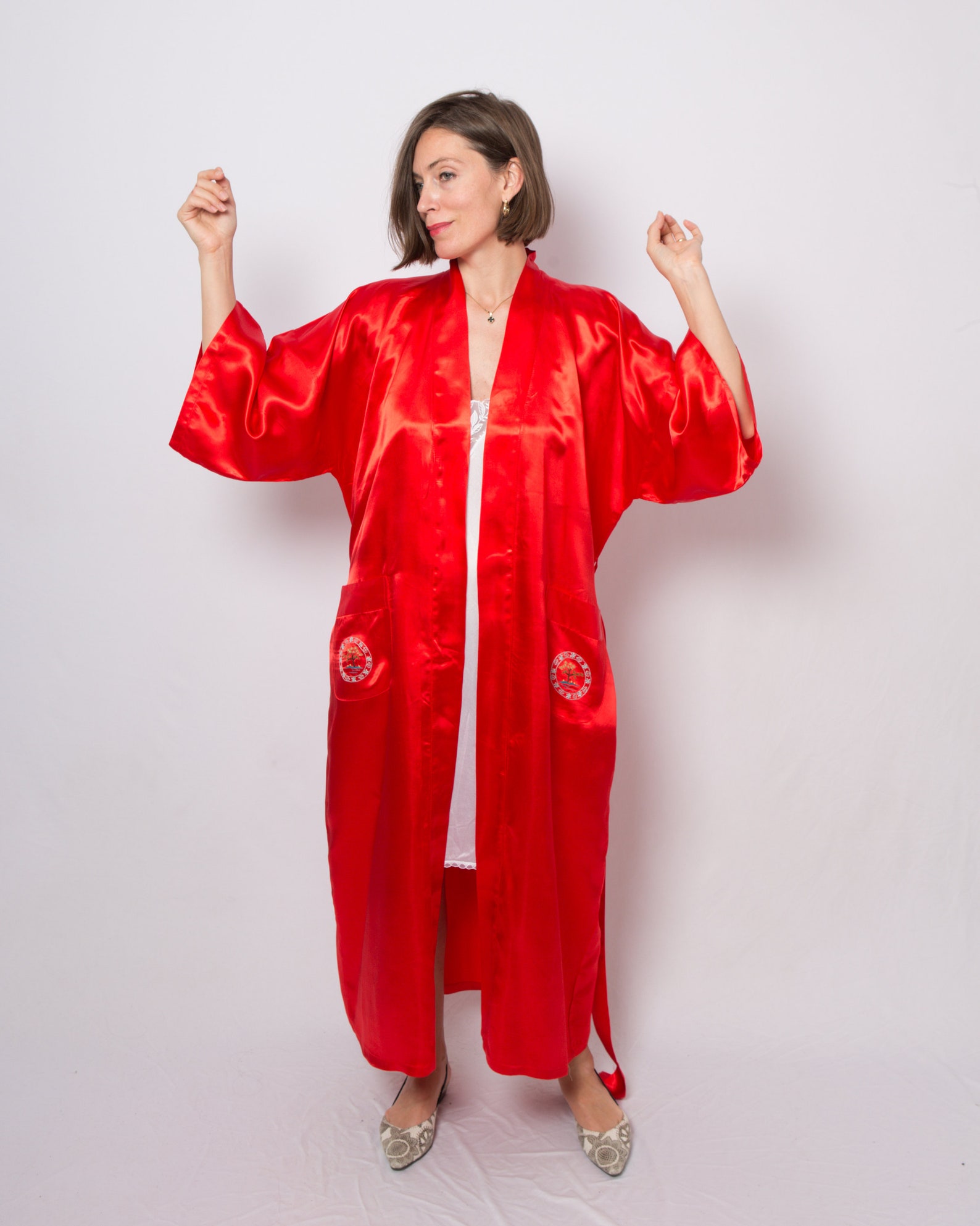 oriental bathrobe