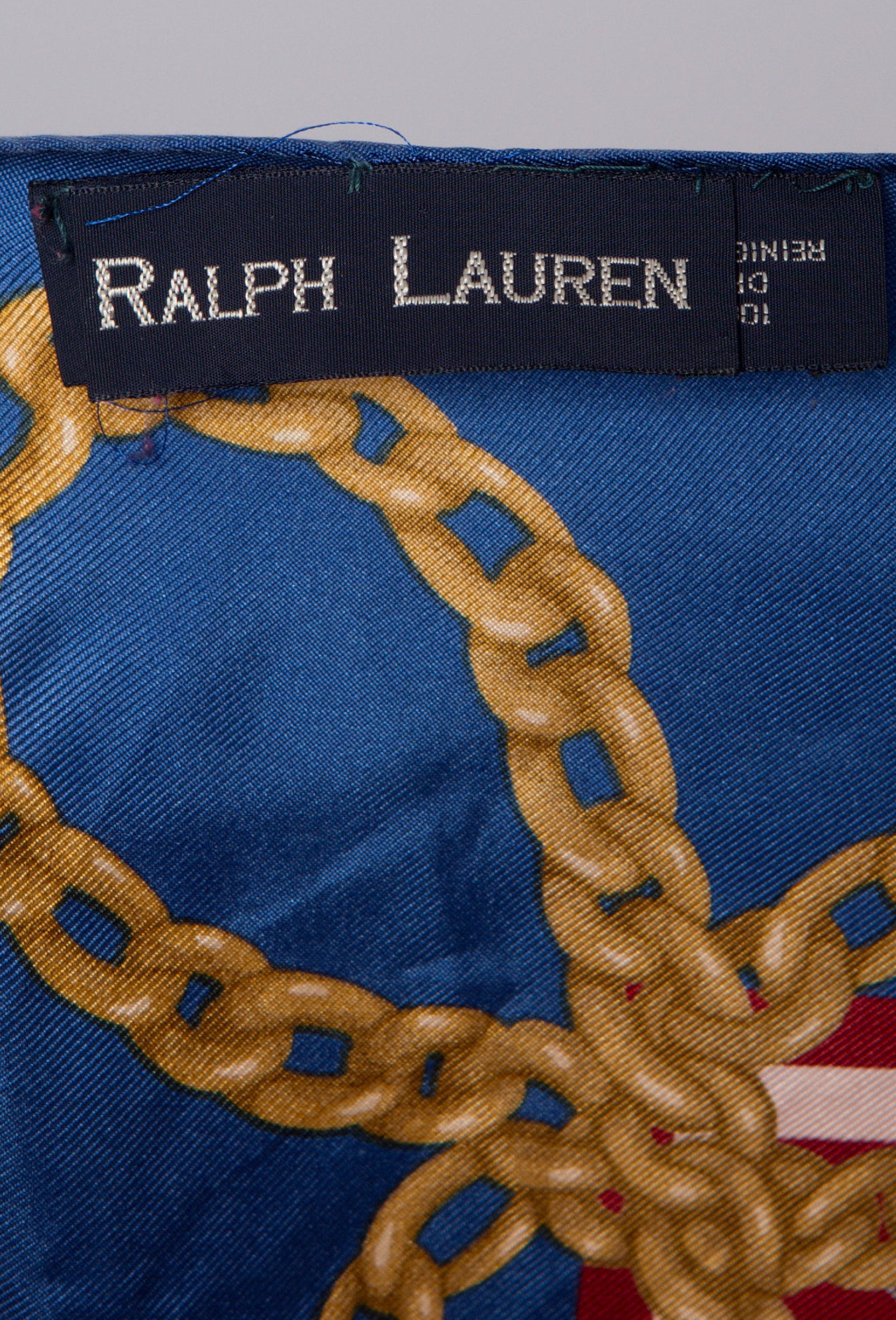 RALPH LAUREN Silk Scarf Equestrian Print Large Square Scarf Etsy