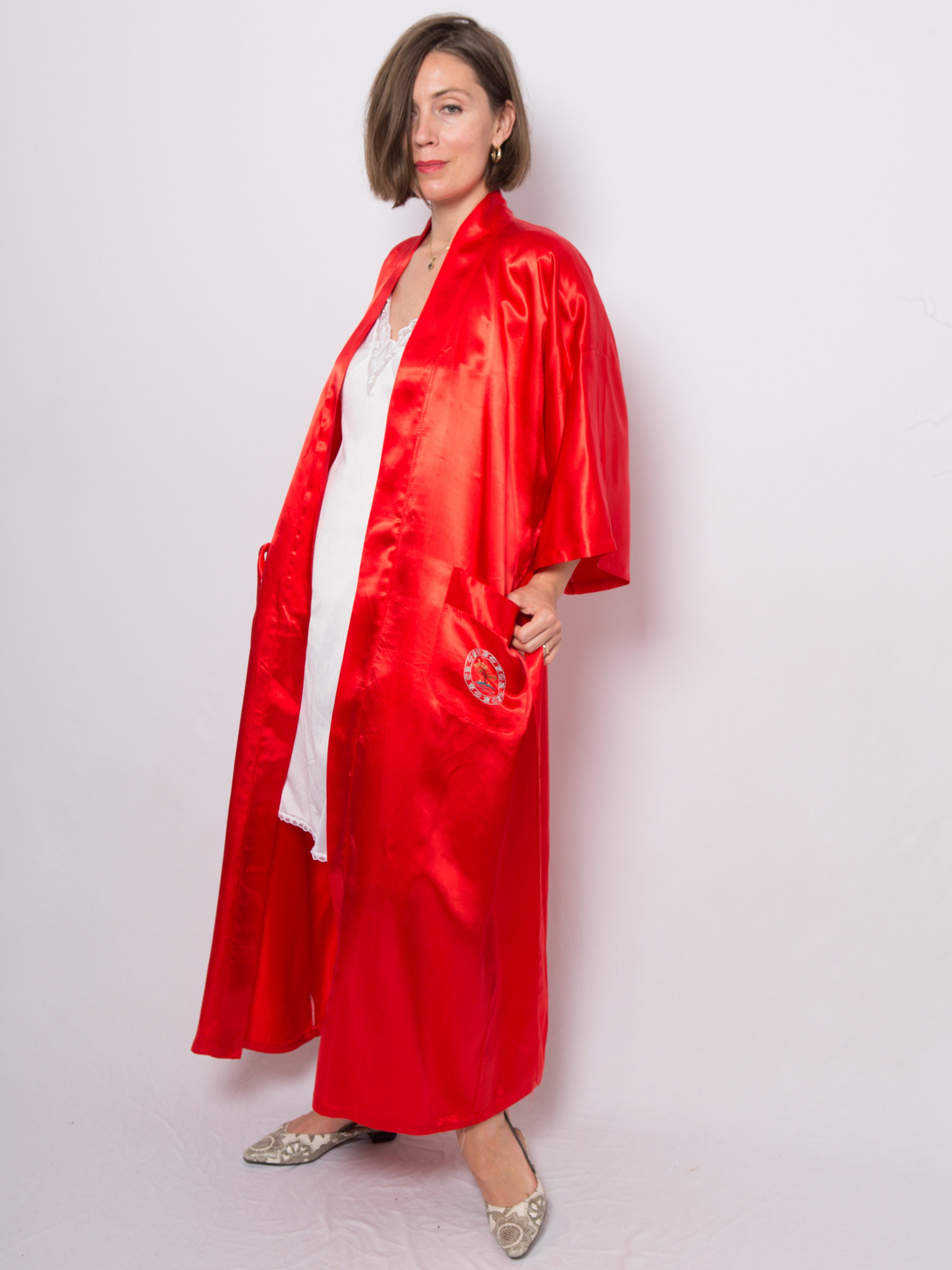 oriental bathrobe