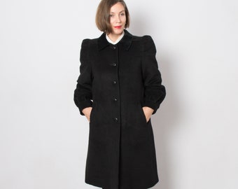 wool trapeze coat