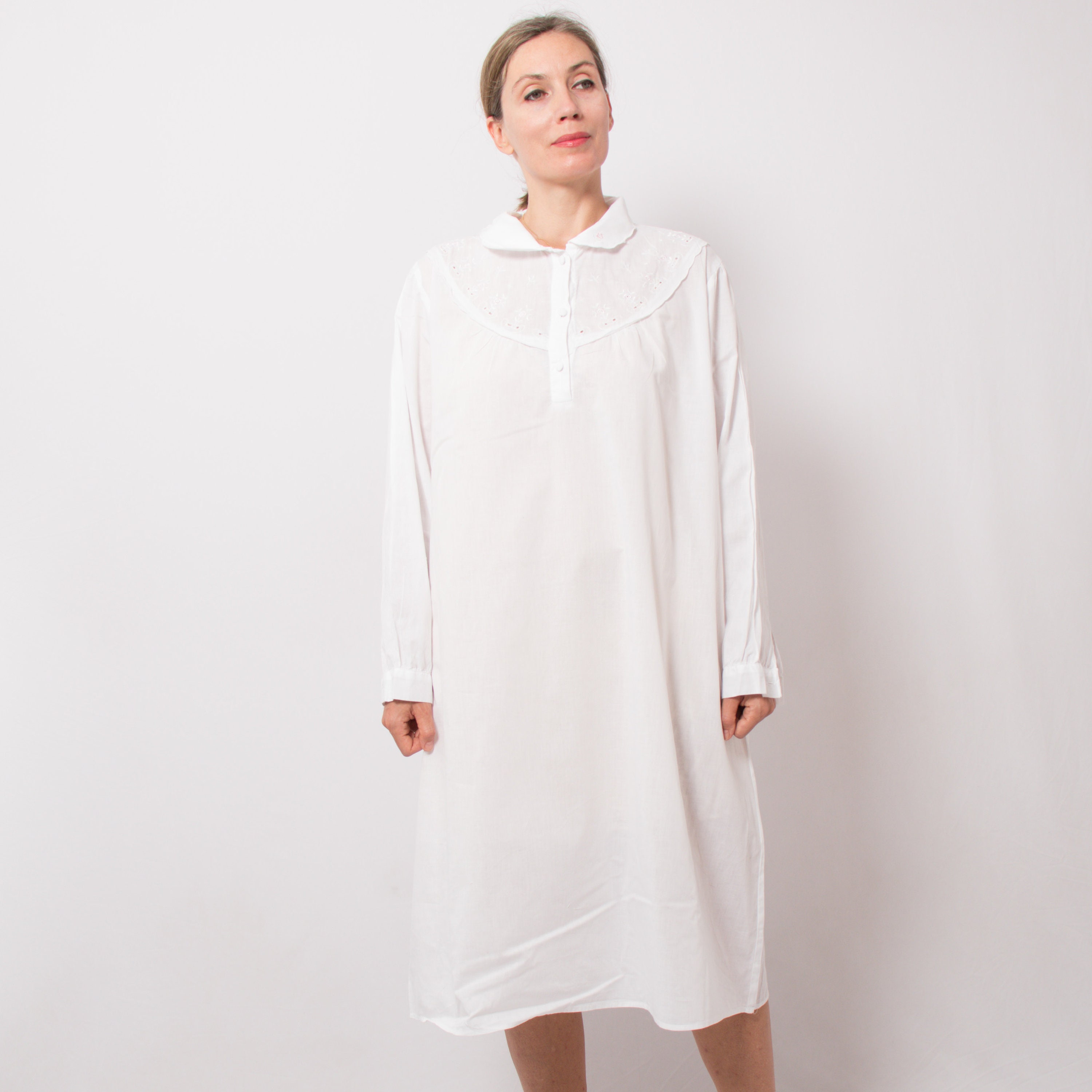 Romantic Victorian Nightdress Women 