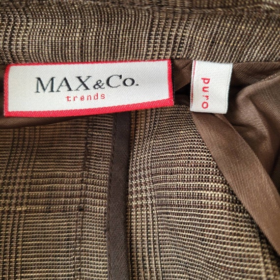 Max Co Short Sleeve Blazer Lapel Collar Shirt Jac… - image 8