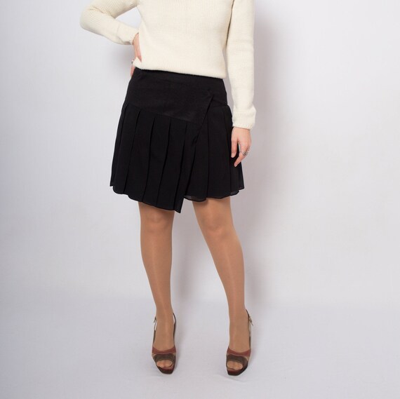 Brunello Cucinelli Cashmere Wool Silk Skater Skirt
