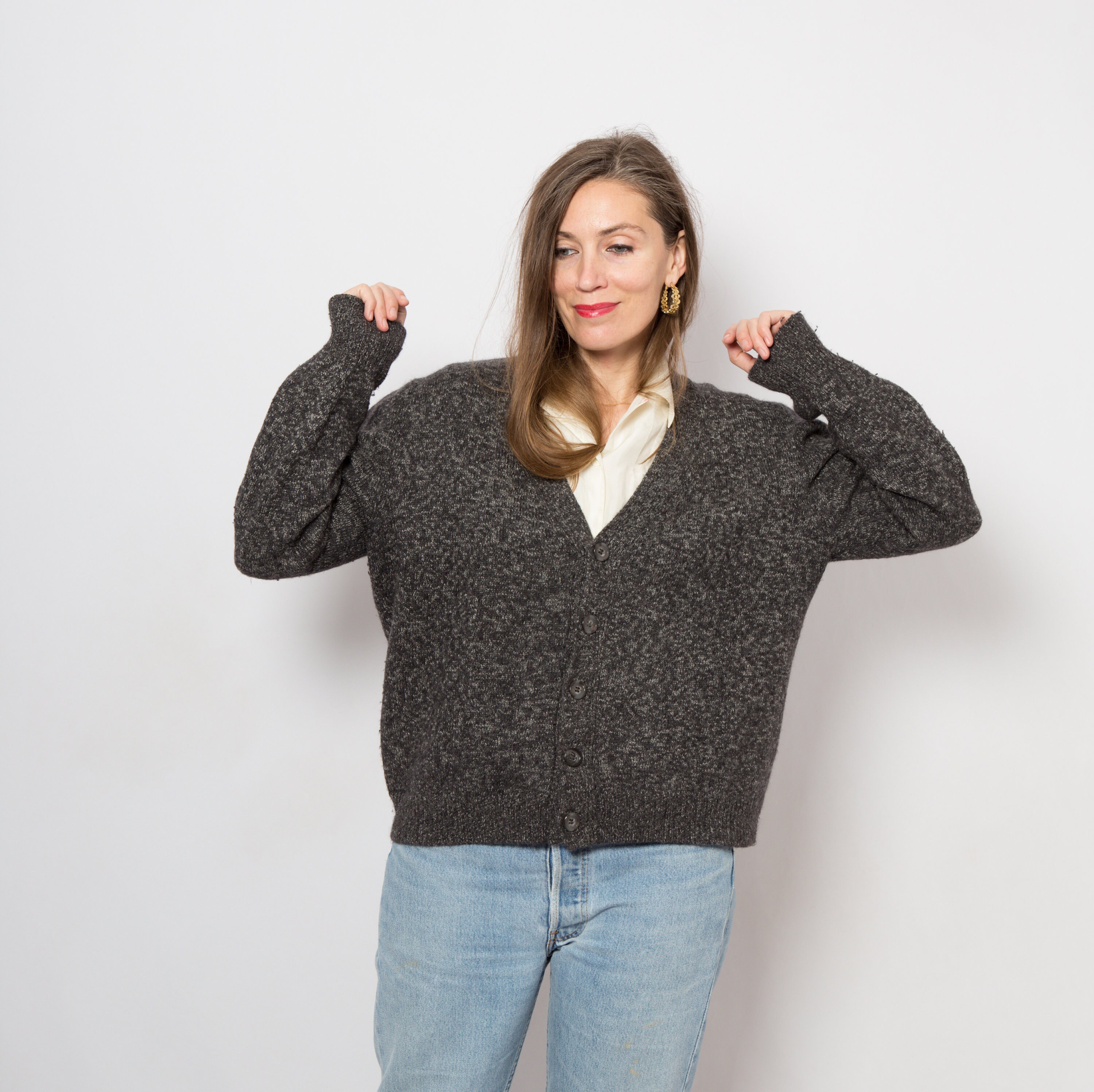 Grandpa Cardigan - Etsy