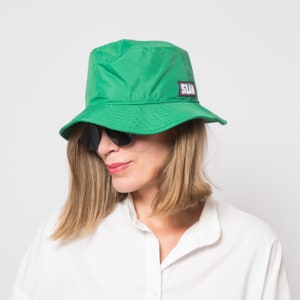 90s Green Funny Bucket Hat Unisex Gift for Girlfriend Boyfriend image 3