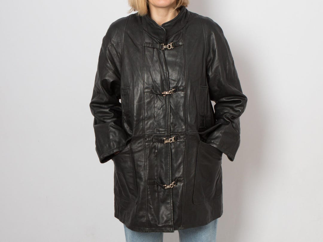 【日本製】 Vintage Oversized With Style Inspired Moto Jacket Leather ジャケット・アウター