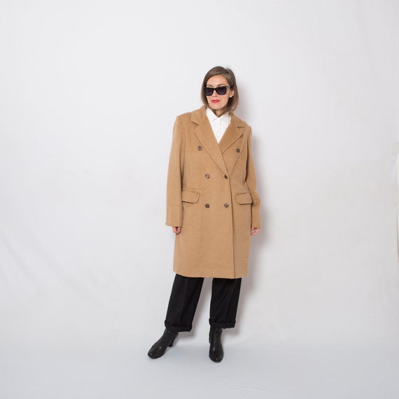 Marina Rinaldi Camel Coat Camel Wool Coat Double B