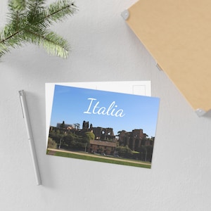 Fine Art Postcards of Italy, Travel Souvenirs, Handmade Stationery, Gift for Travelers, Vintage Postcard Collection