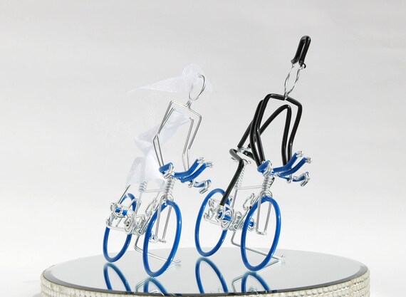 Wedding Cake Topper Triathlon Bike Wedding Cake Topper Etsy