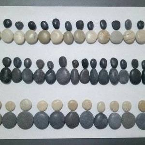 Stones Pebbles Stone Figures Extended Family Family Graduation Colleagues Farewell Kindergarten Children Cohesion Beige Grey Schwar 419