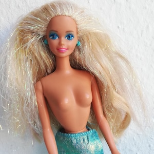 Magical Hair Mermaid Mermaid Barbie 1991 Mermaid Barbie 90s Mattel Vintage
