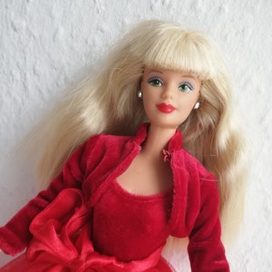 Barbie navideña 1972 clearance