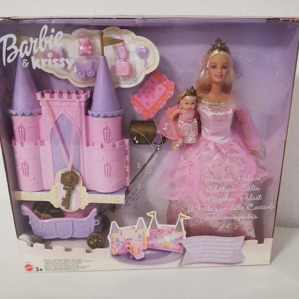 Barbie Krissy princess Palace Palast Castle Playset Spielset 2003 Mattel OVP NRFB Vintage