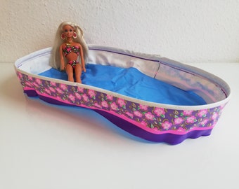 Barbie Tropical Splash Swimming Pool and Spa Pool Party Swimming Pool Bathing Fun Mattel 1994 Vintage 90s Etsy Sweden