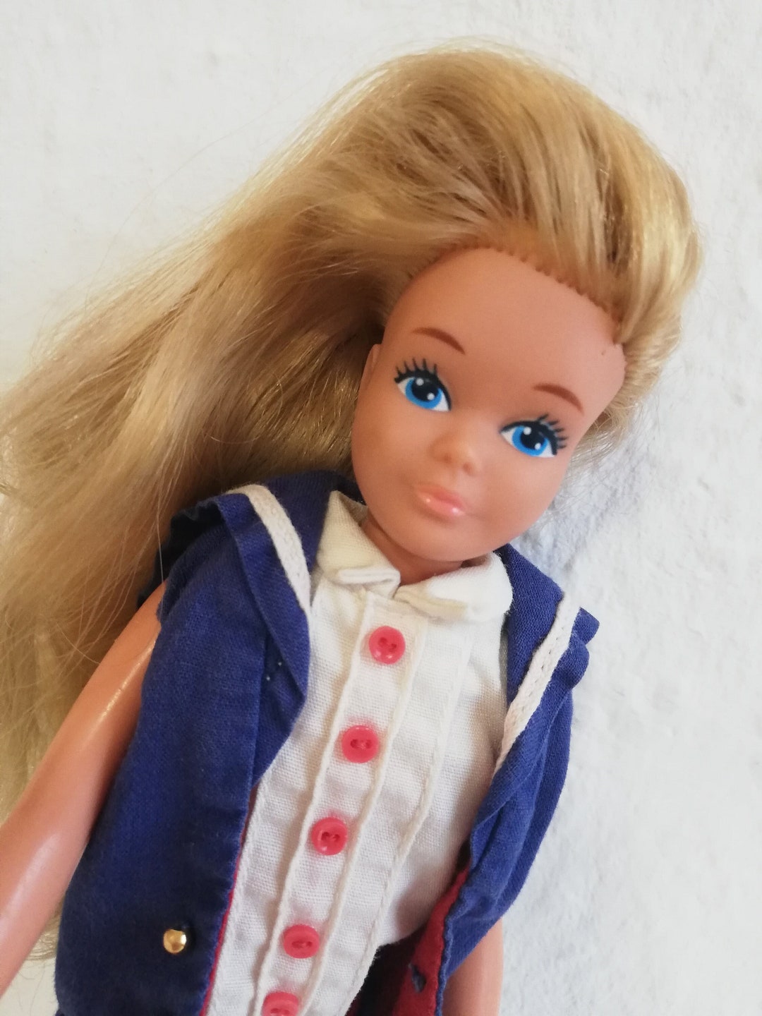 Barbie Music Lovin Skipper Doll Superstar Blonde Teen Maritime Marine  Outfit Mattel 80s Vintage