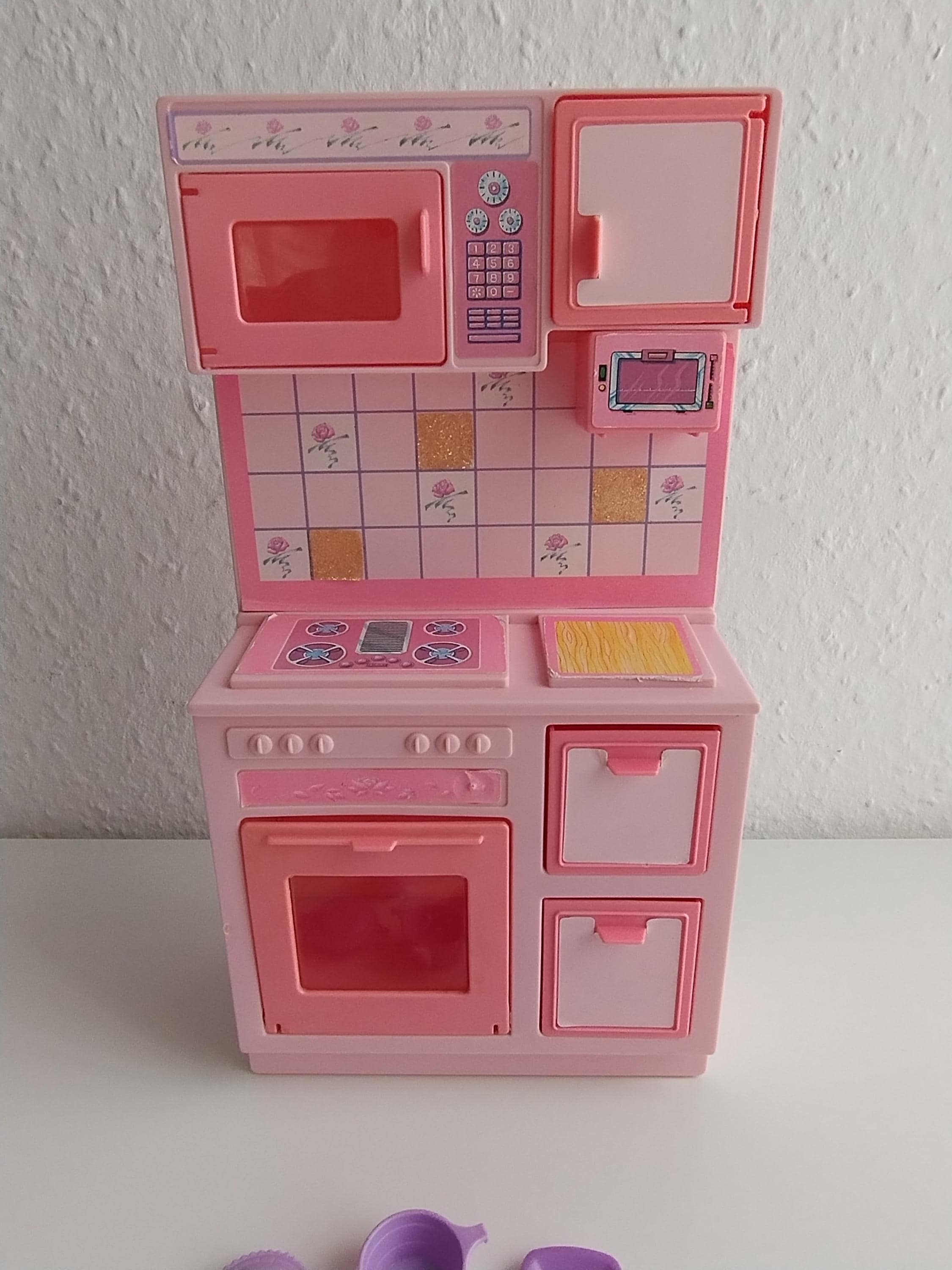 Barbie Pink Magic Cooking Center Kitchen Barbie Kitchen Cooking