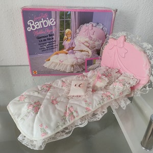 Chambre à Coucher Barbie Vintage MATTEL - Meubles De Lit DREAM - Occasion