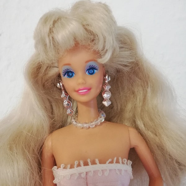 Sparkle Eyes Diamond Diamond Barbie Blonde Mattel 80s Vintage