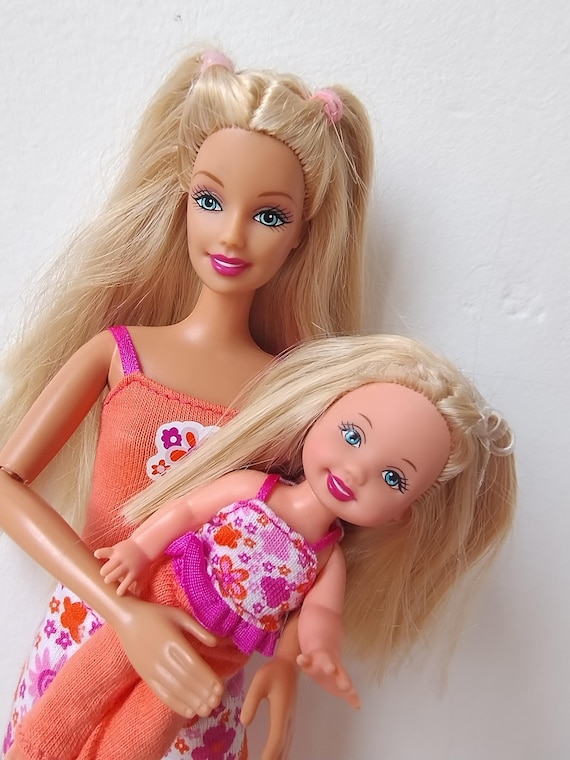 Barbie and Shelly Bed Light Magic Sweet Dreams 2003 Mattel Vintage