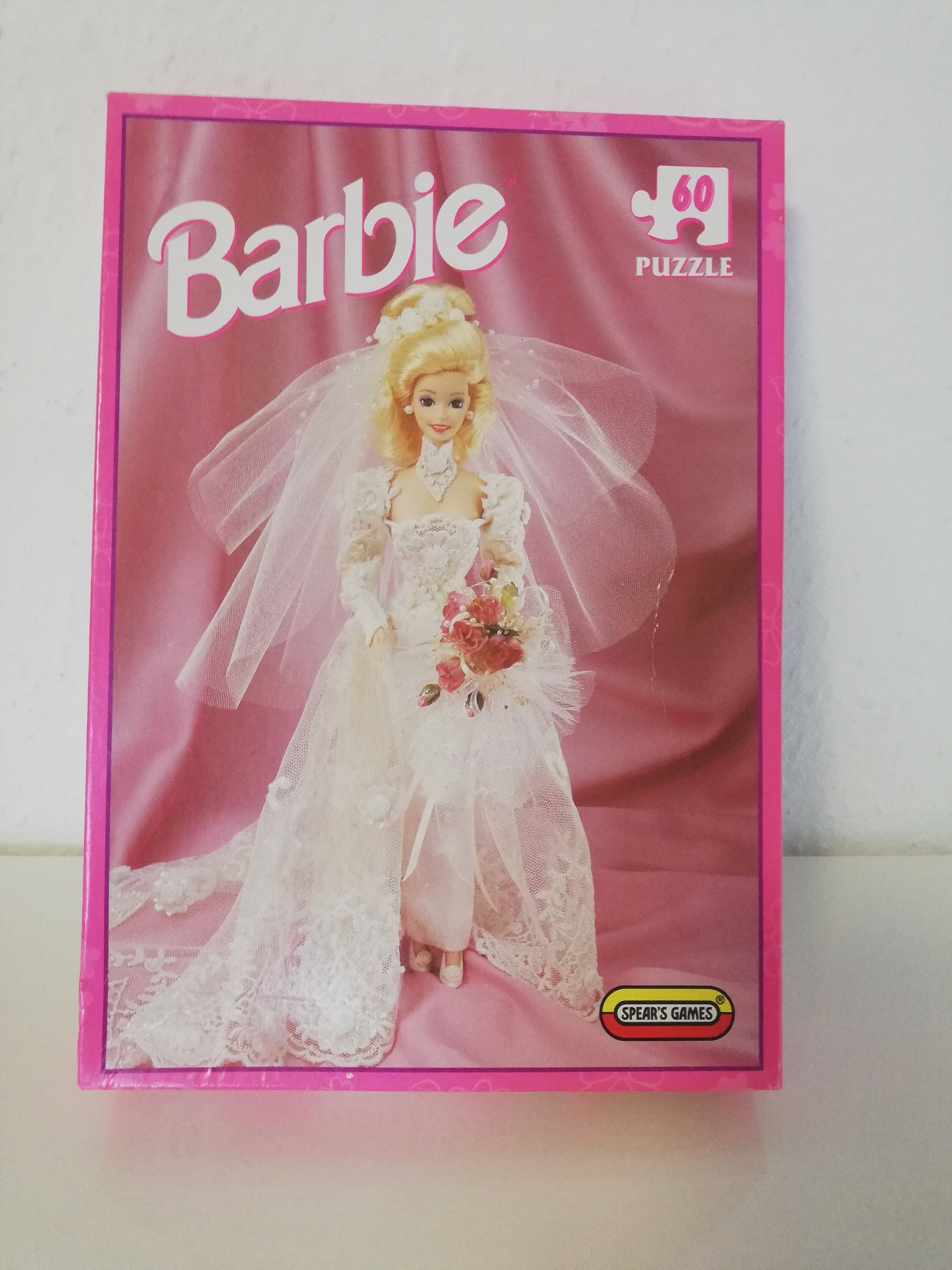 Vintage Retro Barbie Puzzle Wedding Fantasy Wedding Bride Dream Wedding Mattel Spears Games 1996 With OVP Etsy UK