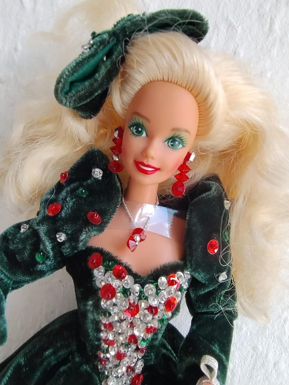 Barbie Happy Holidays Gala 1991 Christmas Barbie Vintage Special