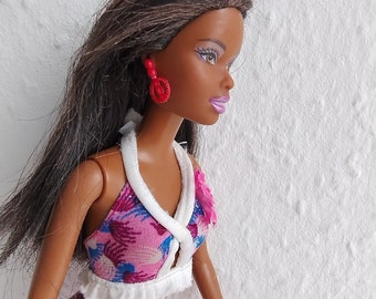 Barbie Mattel Beach Glam Nikki, Poupée Collection Coca-Cola, Années 2000