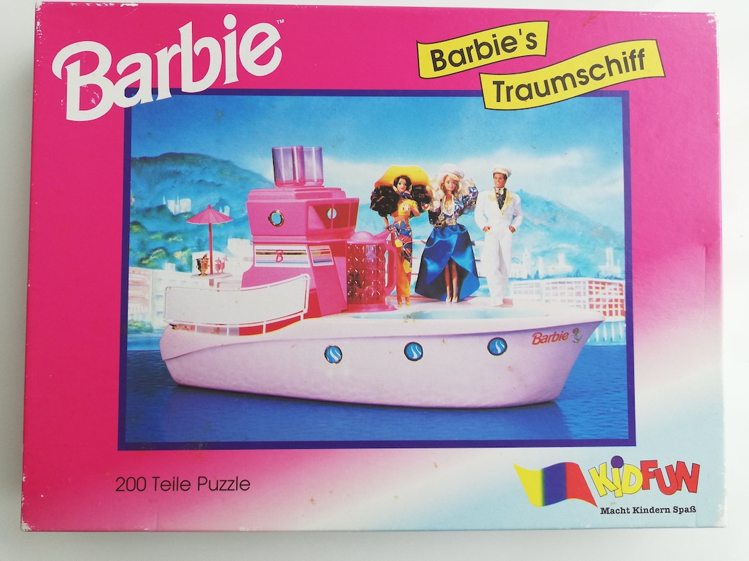Vintage wodurch Retro Barbie Puzzle