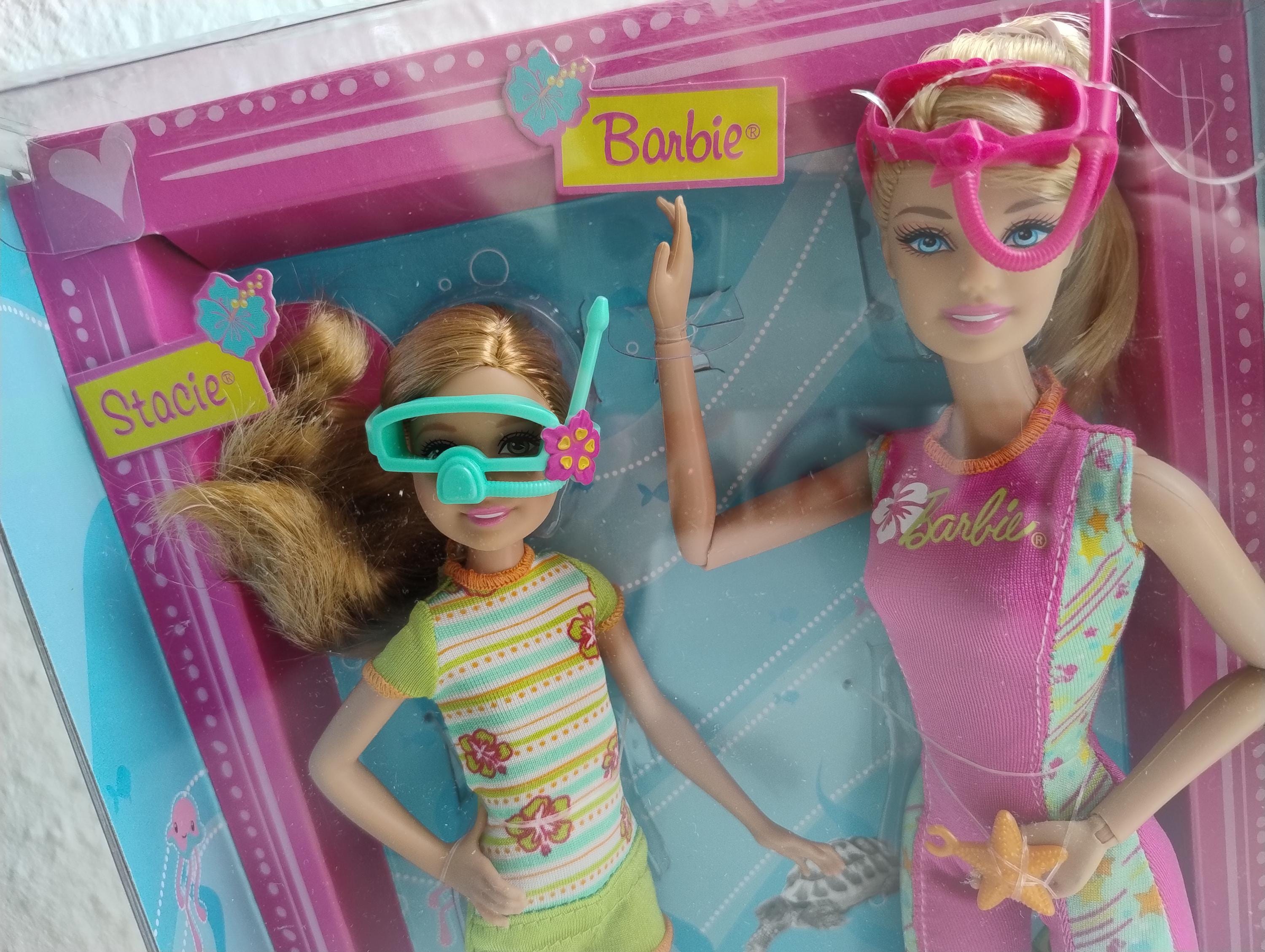 バービー Barbie Sisters Snorkel Fun Barbie and Stacie Doll 2-Pack