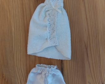 Barbie Fancy Frills Fashions Lingerie in White Mattel #2977 90s Vintage No. 153