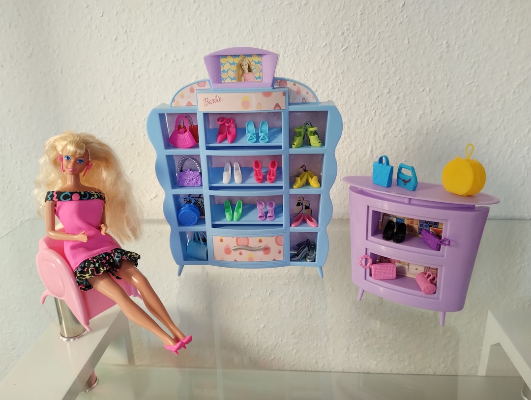 Barbie Chic Shoe Store Playset Barbie Chic Shoe Store Playset Mattel 2001 Vintage Toy Etsy Canada