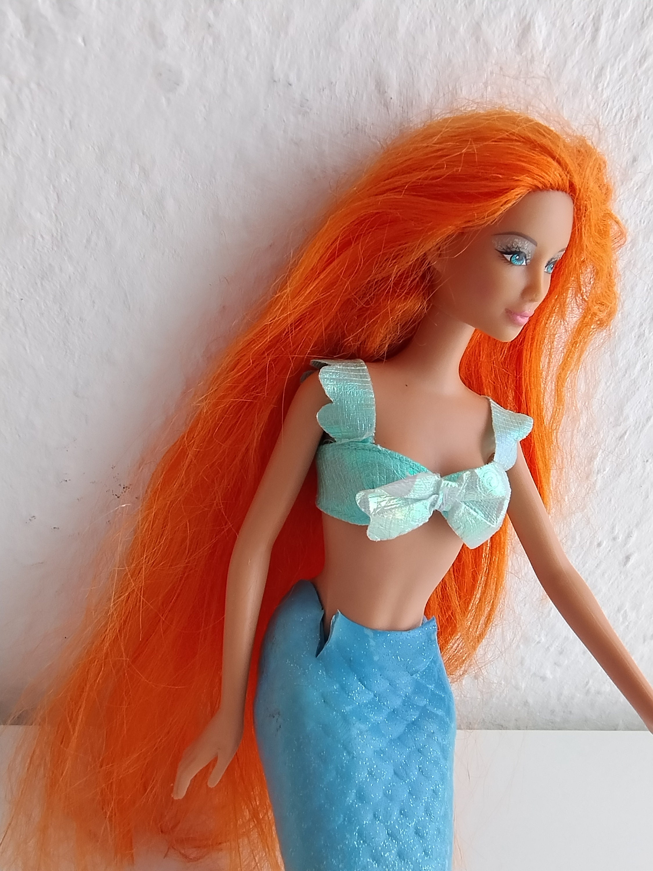 Barbie Kayla Fantasy Mermaid Orange Hair Mattel Vintage 2002 Etsy Canada