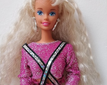Barbie Dance Moves Doll Blonde Blond Mattel 90s 1994 Vintage