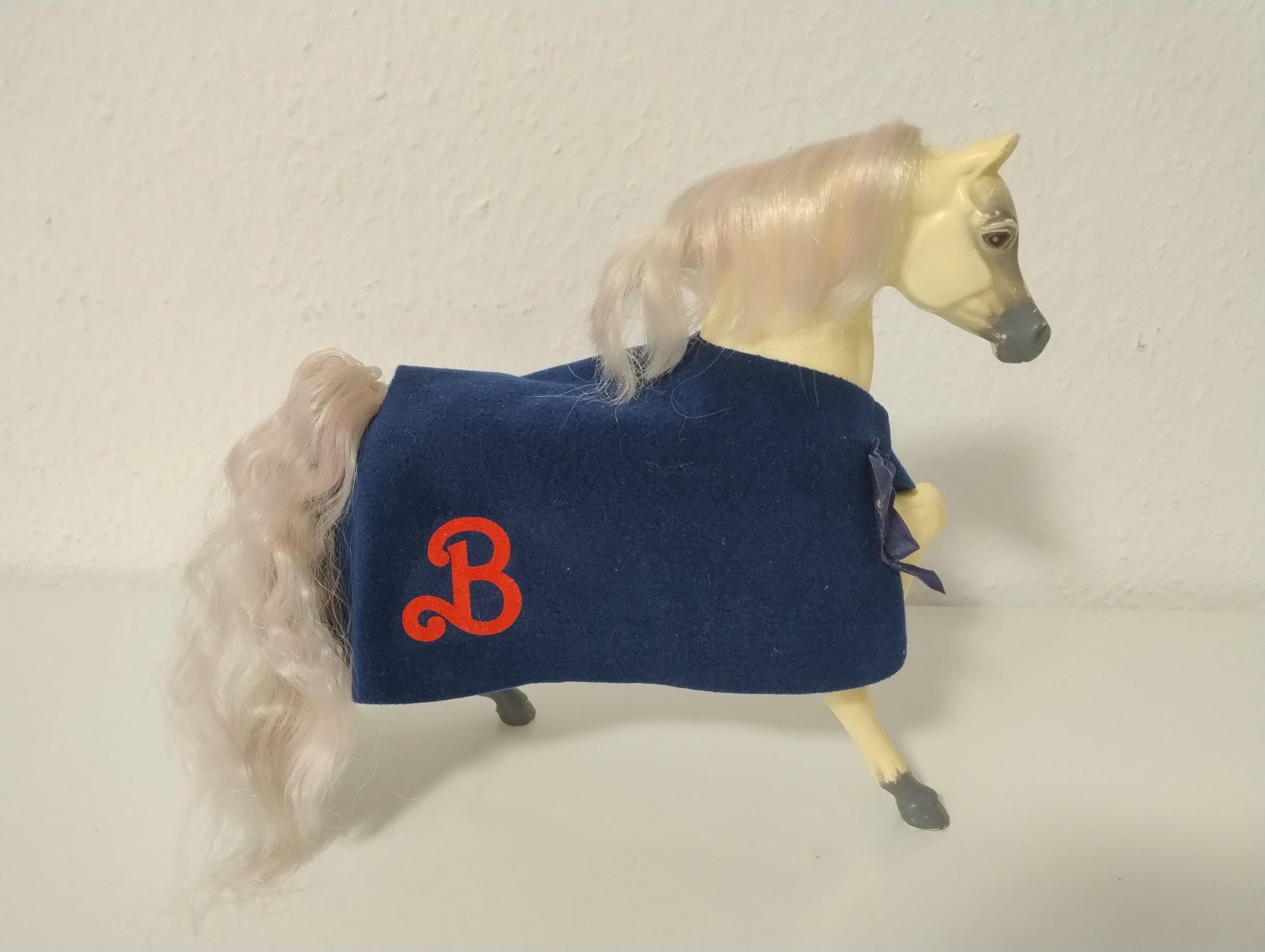 Figurine Vintage Cheval Barbie Grand modèle - Jeux & Jouets