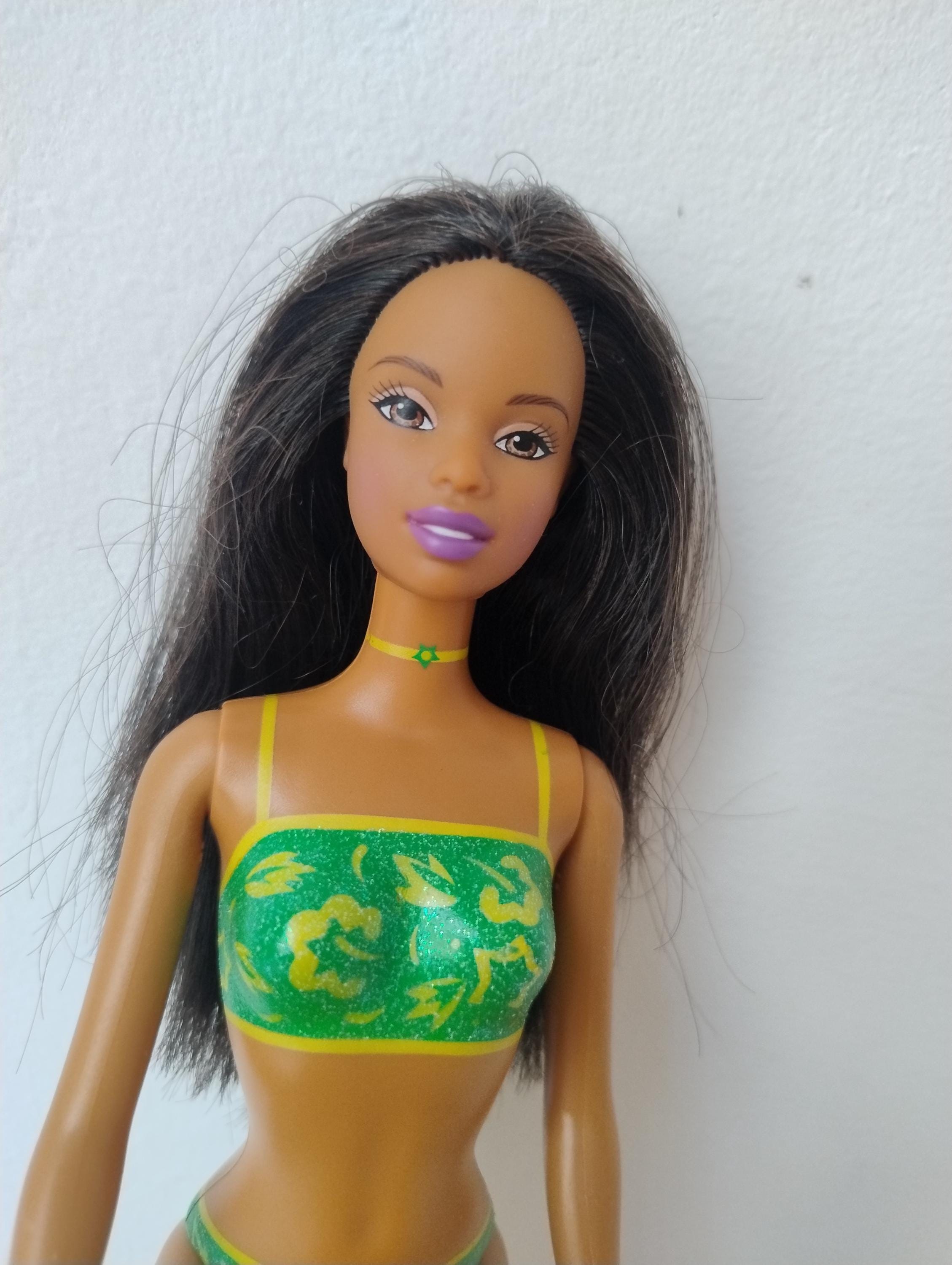 Barbie Christie Palm Beach 2001 Bikini Beach Doll Mattel Vintage