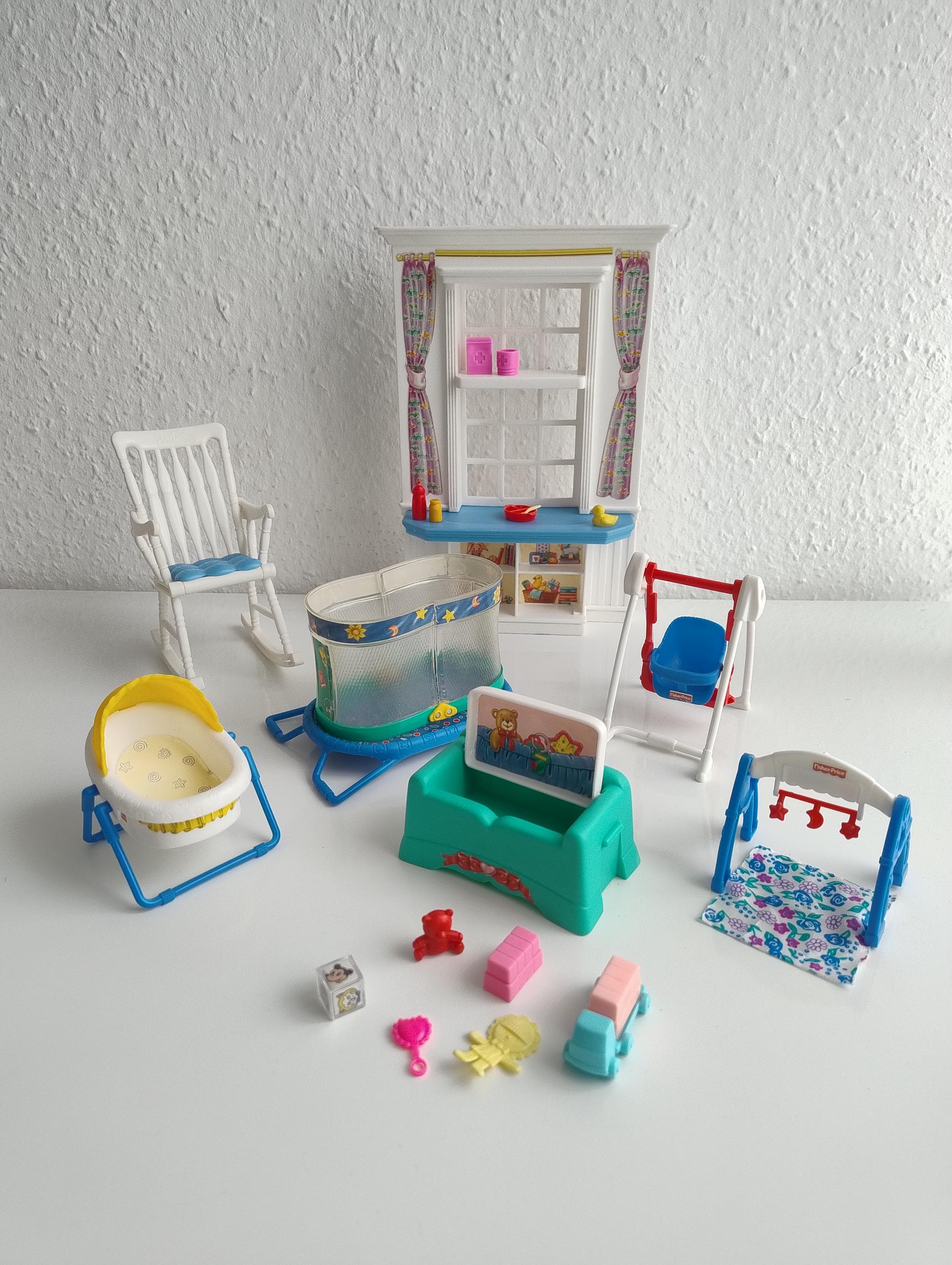 Barbie Krissy Playroom Playset Playroom Playset Nursery Baby Room
