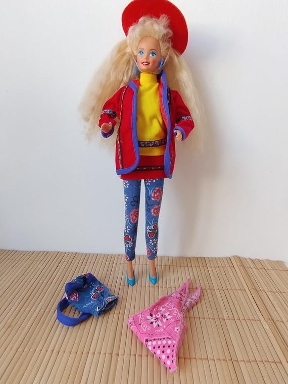 United Colors of BENETTON Barbie Bond 90s Mattel Vintage - Etsy