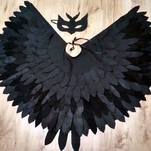 Carnival costumes bird raven magpie swallow blackbird image 1