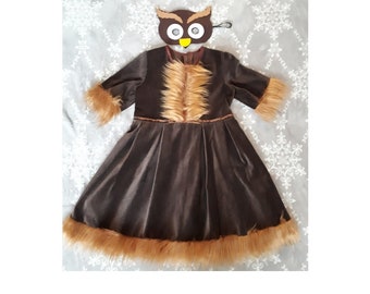 Carnival costumes bird Eulin Owl Eagle Owl