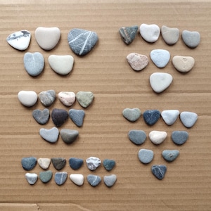 Kiesel Steine Kieselsteine pebble Sets Herzen Herzchen Liebe Familie Hochzeit Glück Zusammenhalt in verschiedenen Farben 530
