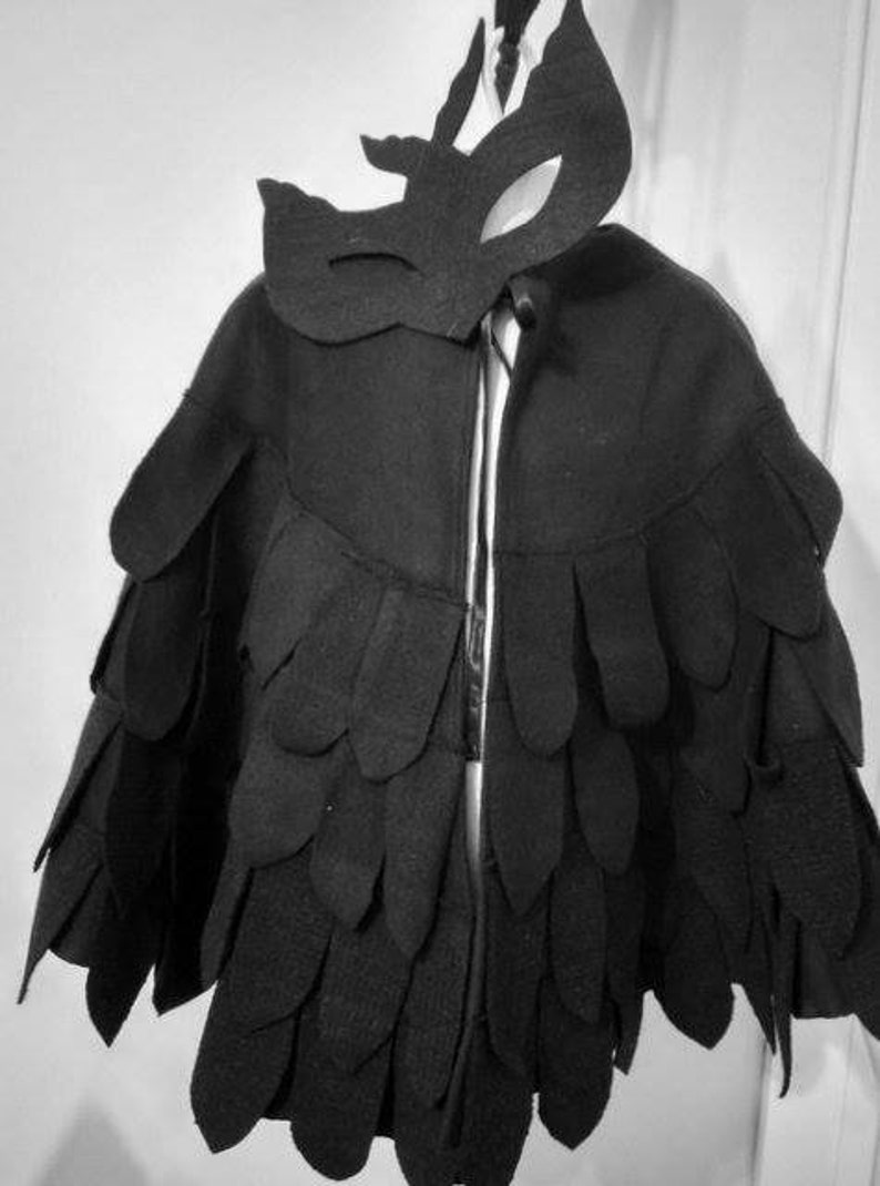 Carnival costumes bird raven magpie swallow blackbird image 2