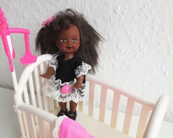 Petites Sœurs De Barbie : Shelly Et Kelly (2 Figurines) - Mattel Année 2000 - Occasion TBE