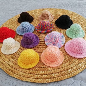 Dolls hat hat beach hat doll hat doll hat accessories clothing doll clothes in different colors
