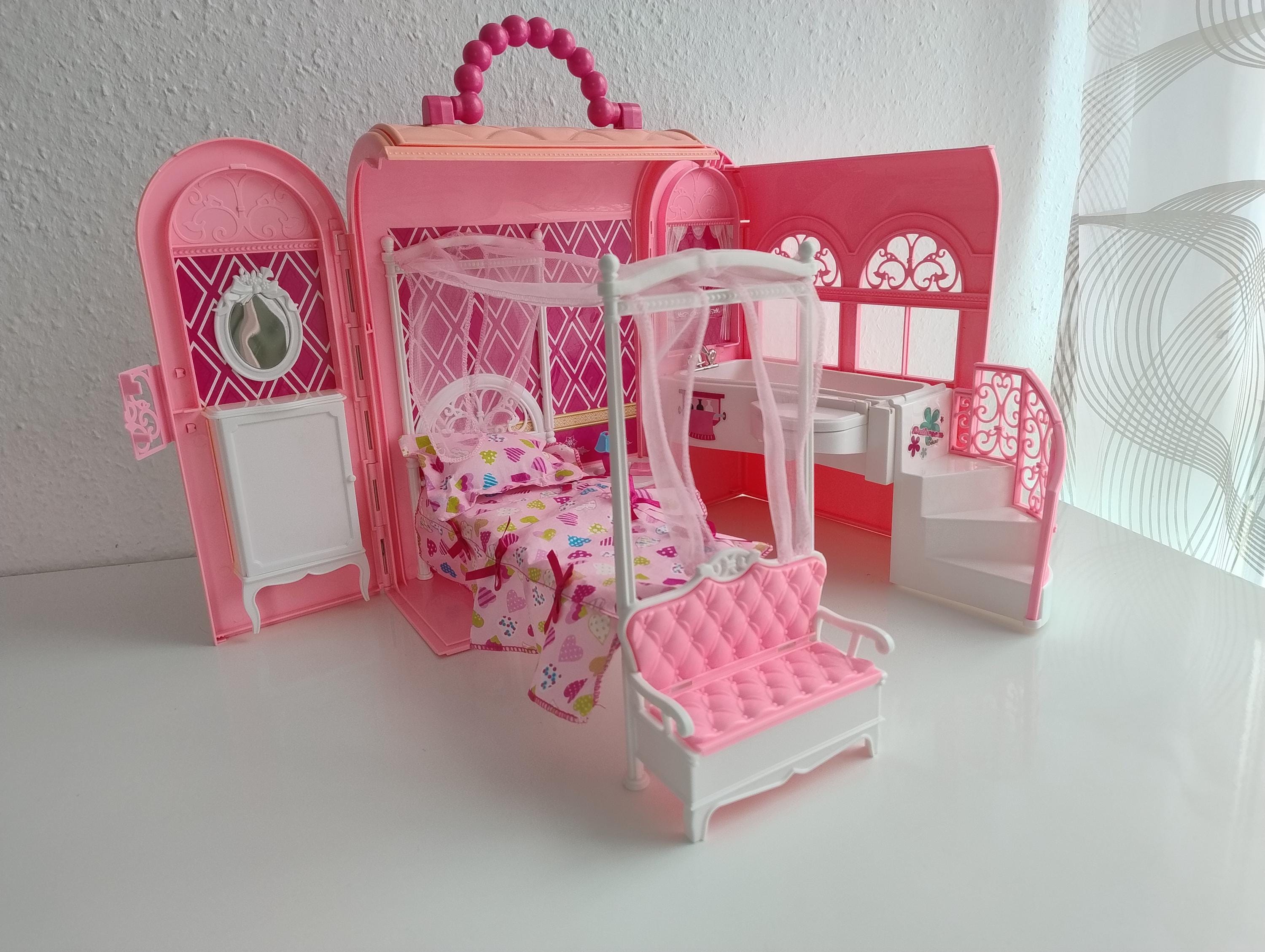 Suitcase Barbie House Etsy