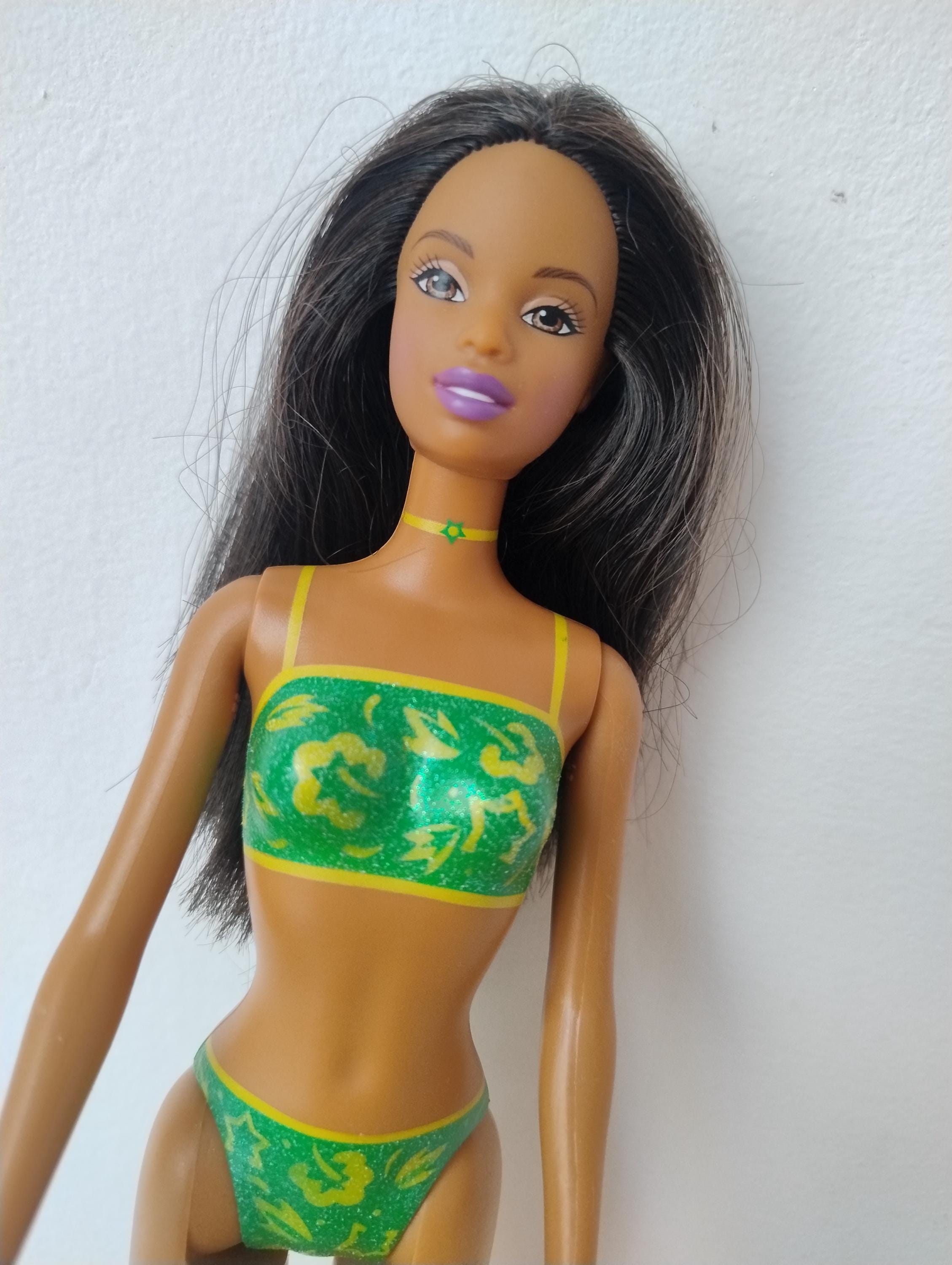 Barbie christie palmbeach みどり　未開封 Barbie Christie Palm Beach 2001 Bikini Beach Doll Mattel Vintage