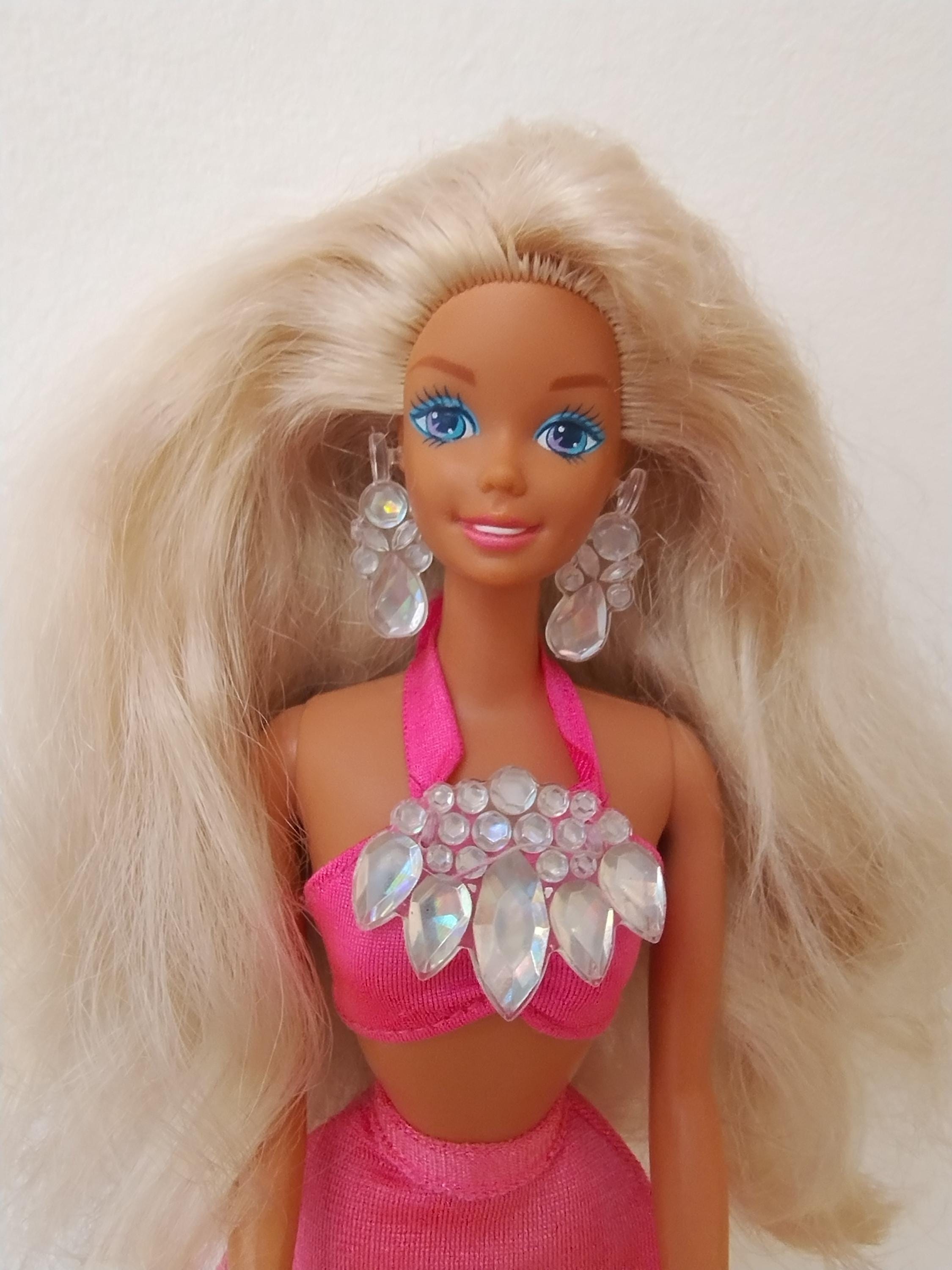 バービー　Sun Jewel  1993年製+ドレス+ドールスタンド　レア バービー Sun Jewel 1993年製+ドレス+ドールスタンド レア