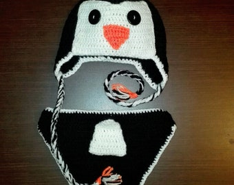 Baby Kostüm Set Pinguin / Küken / Vogel