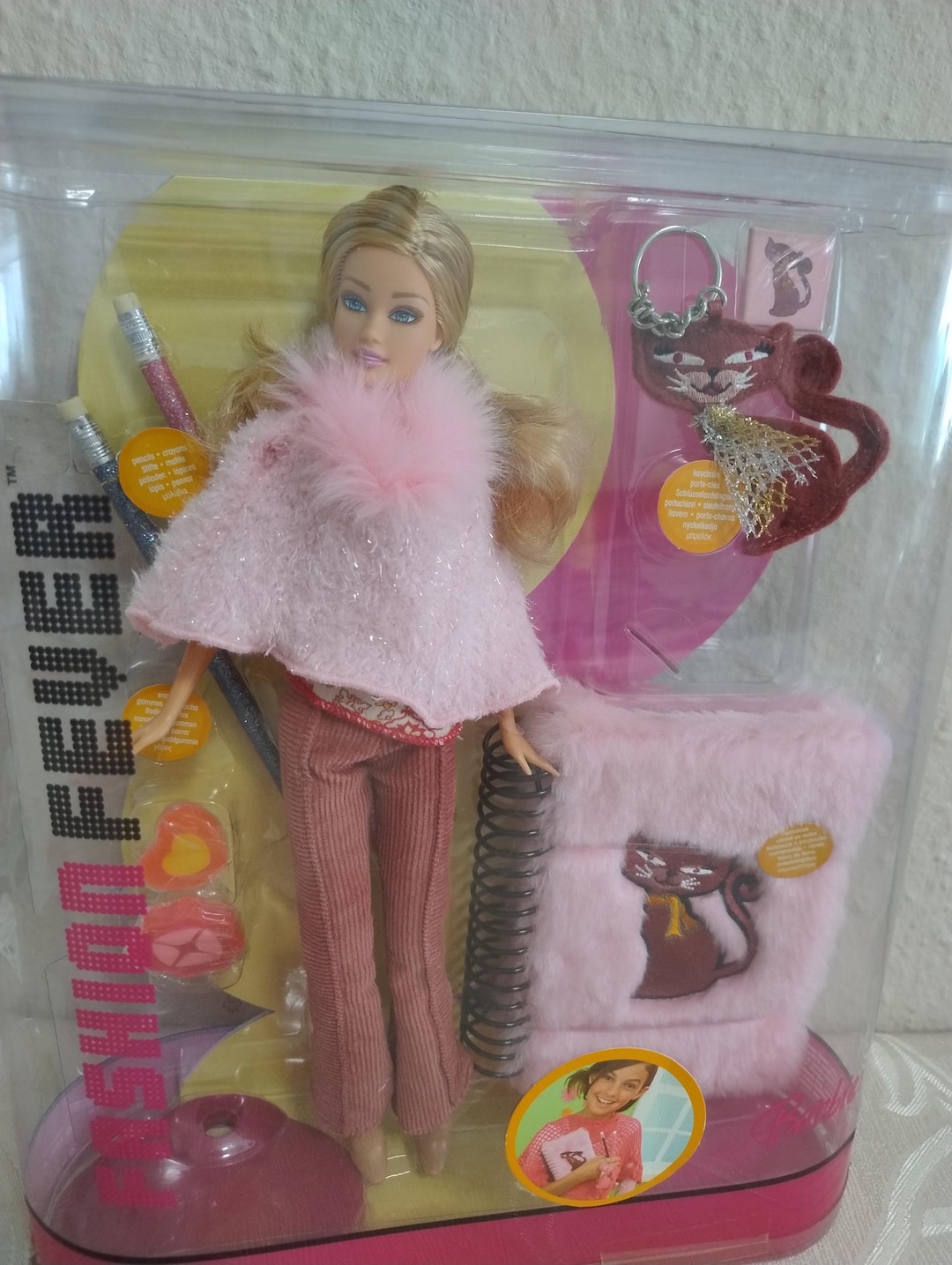 Barbie Fashion Fever Blonde Styles for 2 Doll H8575 Mattel Vintage