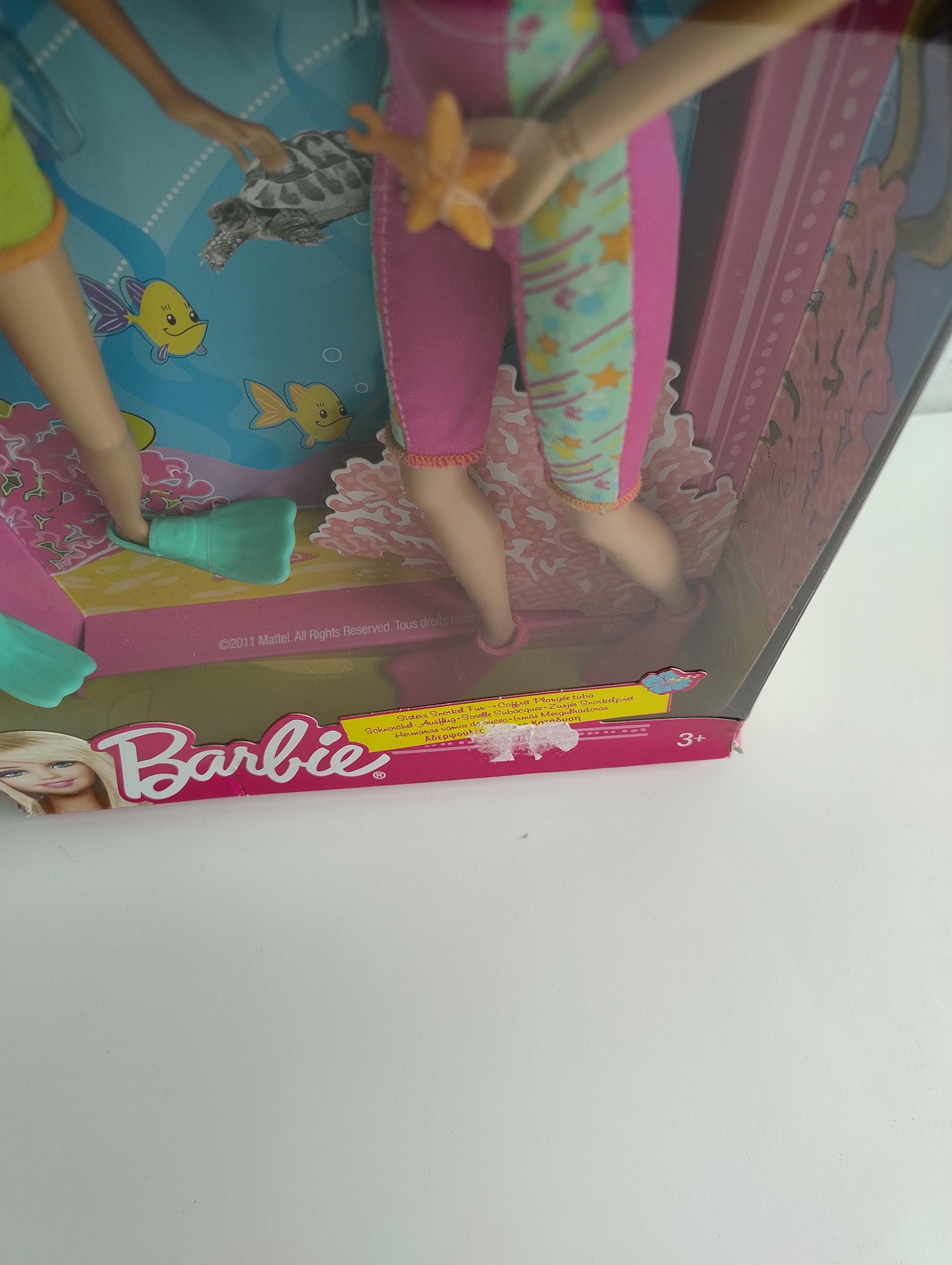 バービー Barbie Sisters Snorkel Fun Barbie and Stacie Doll 2-Pack