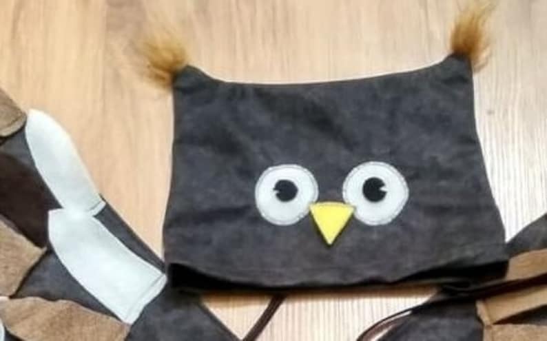 Fasching Kostüme Vogel Eule Eulin Bild 10